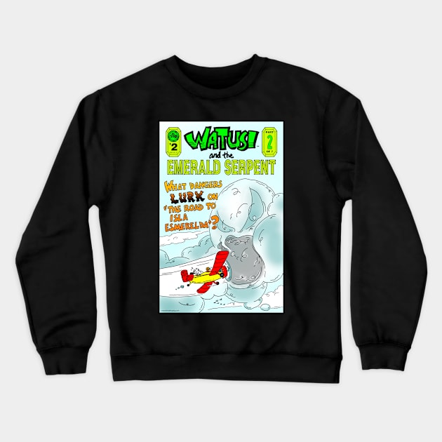 What dangers lurk? Crewneck Sweatshirt by SmearySoapbox